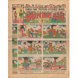 Superb Original December 5th 1931 The Sunbeam Comic. No.305. Three Fine Picture-Stories. 12 Pages of