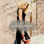 Natasha Marsh signed CD to Jackie. TV Film autograph. Good condition. All autographs come with a