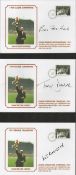 Football, collection of 1967 signed league champions commemorative covers. This collection of 6