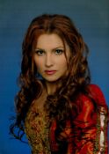 Anna Netrebko signed 12x8 colour photo. Netrebko is a Russian operatic soprano who has an active