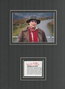 Actor, Brenda Blethyn 16x12 matted signature piece featuring a colour photograph and a signed