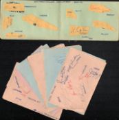 Sport collection vintage autograph book featuring some great names from the early 1960s includes