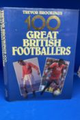 First Edition Trevor Brooking's 100 Great British Footballers (1988) Hardback Book. Good