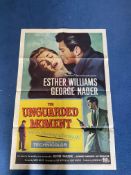 The Unguarded Moment Colour Movie Poster From 1956 Starring Esther Williams. 56 of 431 Posters