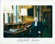 Michael Martin, Speaker signed 6 x 8 colour photo. Martin was a British politician who served as