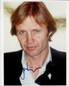 Jon Voight signed 10x8 colour photo. Voight is an American actor. He came to prominence in the