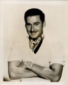 Errol Flynn unsigned 10 x 8 black and white photo. Flynn was an Australian American actor.