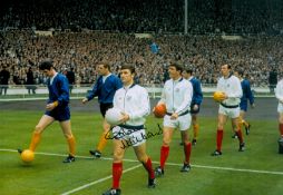 Graham Williams signed West Brom 1968 FA Cup Final 12x8 colour photo. Graham Evan Williams (born 2