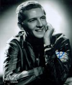 Jerry Lee Lewis signed 10x8 black and white photo. Good condition. All autographs come with a