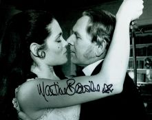 Martine Beswick signed 10x8 black and white photo. Martine Beswick (born 26 September 1941) is an