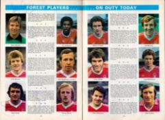 Multi-signed 1978 League cup final programme. Signed inside by 11. Signatures include Chris Woods,