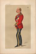 Vanity Fair 14x10 vintage Print titled: Our Soldier Prince, dated August 2nd 1890. Good condition.