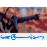 Actor Bill Nighy signed 6x4 colour photo. William Francis Nighy ( born 12 December 1949) is an