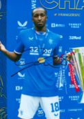 Glen Kamara signed Rangers 12x8 colour photo. Glen Adjei Kamara (born 28 October 1995) is a