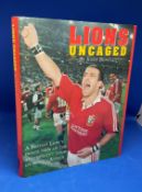 First Edition Lions Uncaged by John Bentley A British Lion's Inside View of the Triumphant Tour of