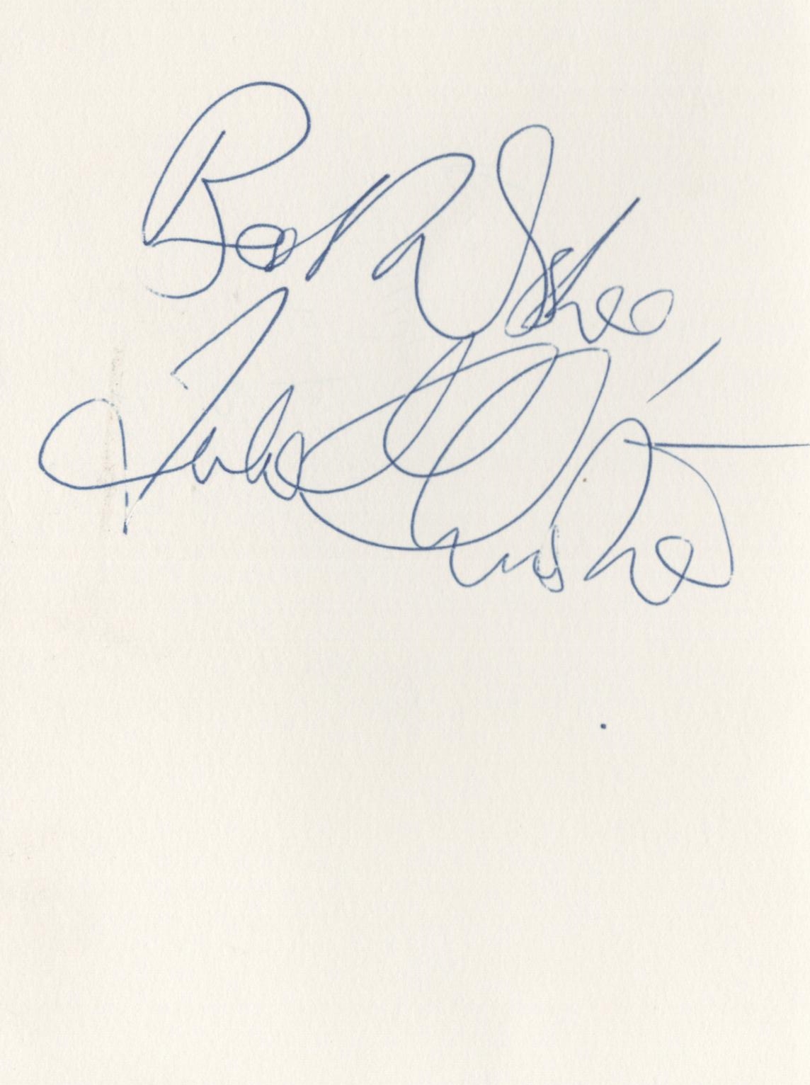 Julie Christie signed 6x4 white card. Julie Frances Christie (born 14 April 1940) is a British