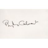 Actor Phyllis Calvert signed 6x4 signed white card. Phyllis Hannah Murray-Hill (née Bickle; 18
