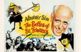 George Cole signed The Belles of St Trinians 6x4 promo post card. Good condition. All autographs