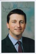 Douglas Alexander signed 6 x 4 colour photo. Alexander is a former Labour Party in Scotland