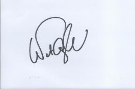 Natalie Coughlin, USA Olympic swimmer signed 6 x 4 white card. Natalie Coughlin best known for