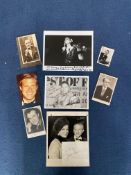 Fantastic TV Collection of 8 Signed Vintage Photos. Photos are Mainly Black and White and Vary in