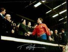 Ron Harris signed Chelsea 10x8 colour photo. Ronald Edward Harris (born 13 November 1944), known