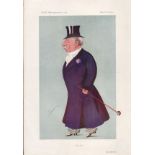 Vanity Fair 14x10 vintage Print titled: Dandy Dick (Captain Quintin Dick) from the Men Of The Day