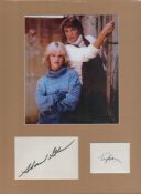 Cagney and Lacey matted 16x12 signature piece featuring a colour photograph of Sharon Gless and Tyne