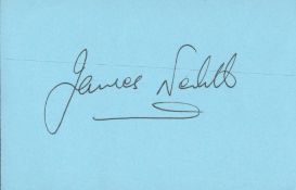 James Nesbitt signed 3x2 album page. William James Nesbitt OBE (born 15 January 1965) is a