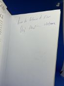 Hugh Lloyd signed hardback book titled Thank God for a Funny Face signed on the inside page