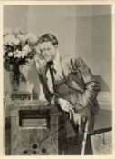 Tommy Handley signed 7 x 5 black and white photo. Handley was an English comedian, best known for