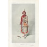 Vanity Fair 15x10 vintage Print titled Through Every Passion Ranging, C.H Workman. Good condition.