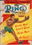 Fantastic The Ring Boxing Magazine from November 1952. Cost 25 American Cents. Cover Shows Archie