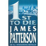 1st To Die by James Patterson Softback Book 2002 First Paperback Edition published by Headline