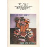 Driffs Guide to all the Second hand and Antiquarian Bookshops in Britain 85 86 Softback Book