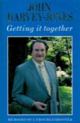 Signed Book John Harvey Jones Getting it Together Memoirs of a Troubleshooter Hardback Book 1991