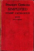 Stanley Gibbons Simplified Stamp Catalogue 1937 Hardback Book Fifth Edition published by Stanley