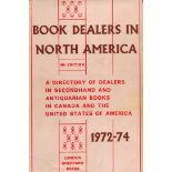 Book Dealers in North America 1972 74 Hardback Book 1972 edition unknown published by Sheppard Press