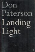 Landing Light by Don Paterson Hardback Book 2003 First Edition published by Faber and Faber Ltd some