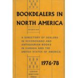 BookDealers in North America 1976 78 Hardback Book Seventh Edition 1977 published by Sheppard