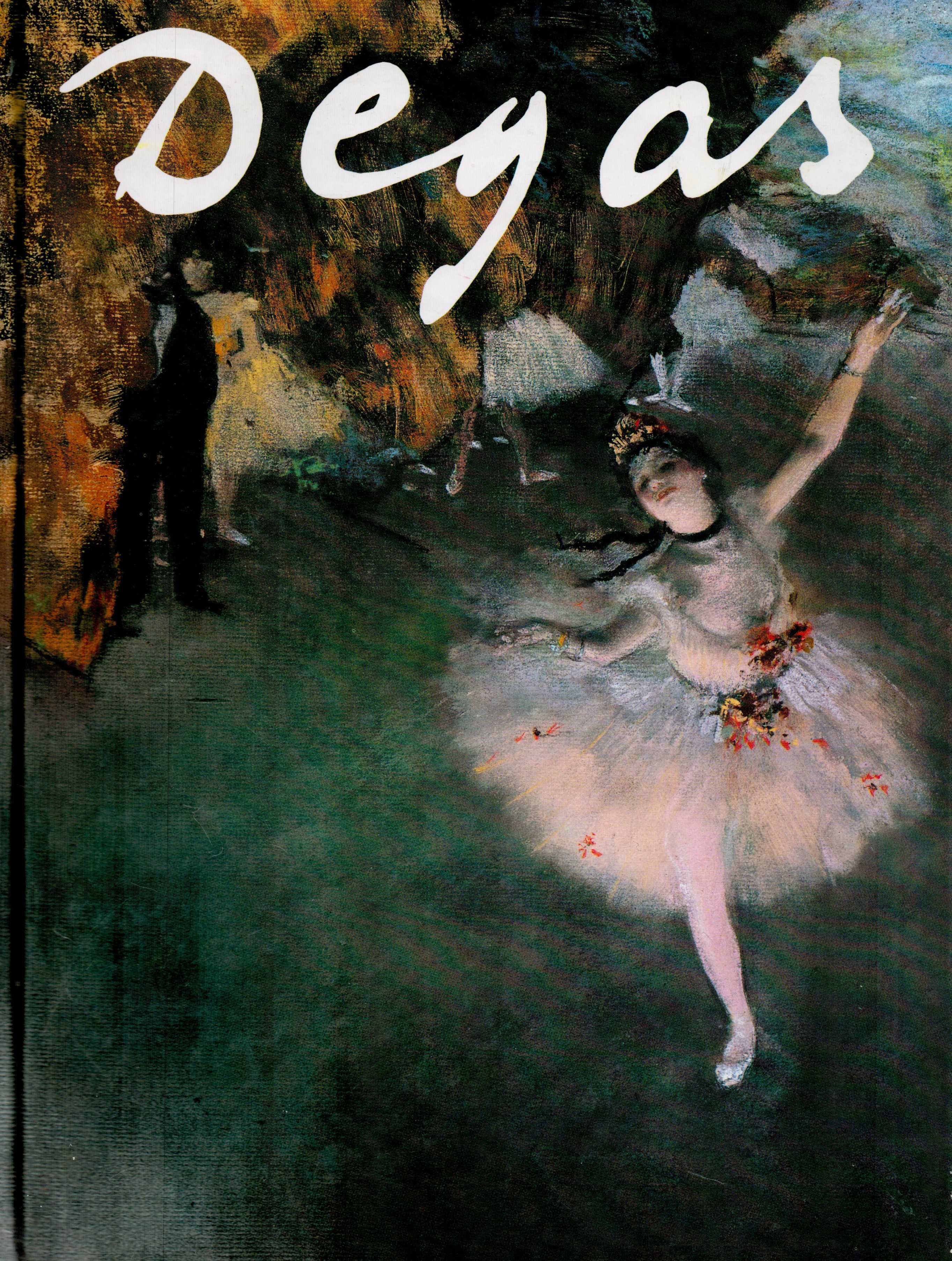 Degas by Sebastian Melmoth Hardback Book 1993 First Edition published by Magna Books some ageing