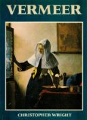 Vermeer by Christopher Wright Softback Book 1976 First Edition published by Oresko Books Ltd some