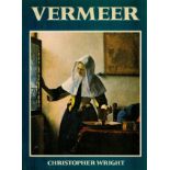 Vermeer by Christopher Wright Softback Book 1976 First Edition published by Oresko Books Ltd some