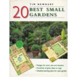 20 Best Small Gardens by Tim Newbury Hardback Book 1999 First Edition published by Ward Lock some