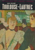 Toulouse Lautrec by Jean Bouret Hardback Book 1968 edition unknown published by Thames and Hudson