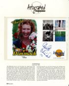 Charlie Dimmock signed Autograph Editions Official Stone and Soil FDC post marked July 2000, set