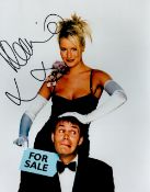 Denise Van Outen signed 10 x 8 colour photo. Outen is an English actress, singer, dancer and