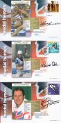 British Medal Heros Commemorative Cover Collection. Including Campbell Walsh Canoeing 26th