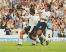 Football Ledley King signed Tottenham Hotspur 10x8 colour photo. Ledley Brenton King (born 12