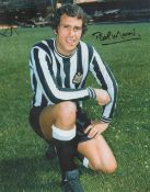 Football Bobby Moncur signed 10x8 Newcastle United colour photo. Robert Moncur (born 19 January